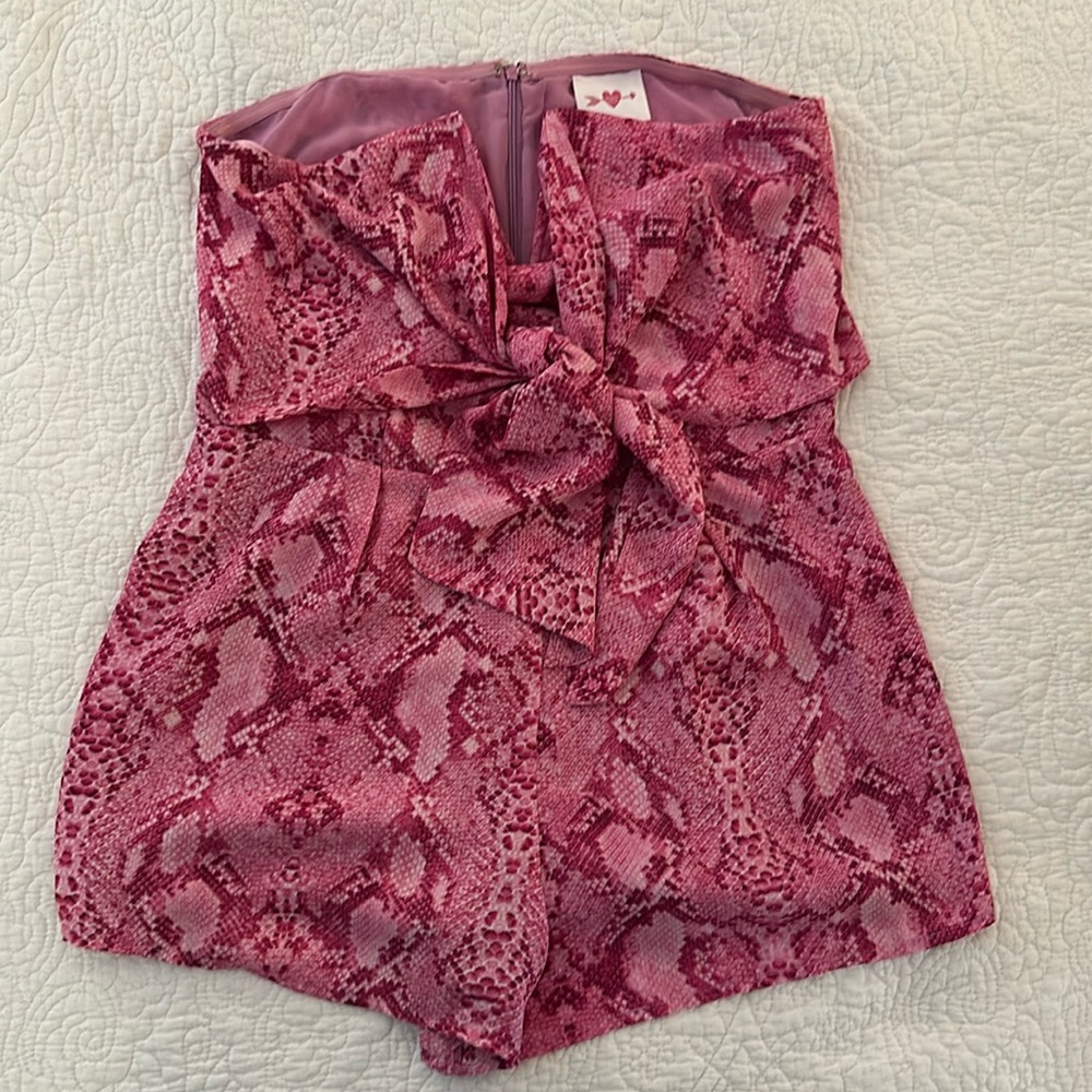 Buddy Love Strapless Romper